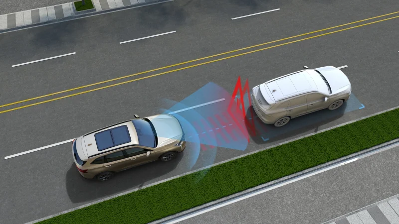 Система предупреждения о фронтальном столкновении FCW 